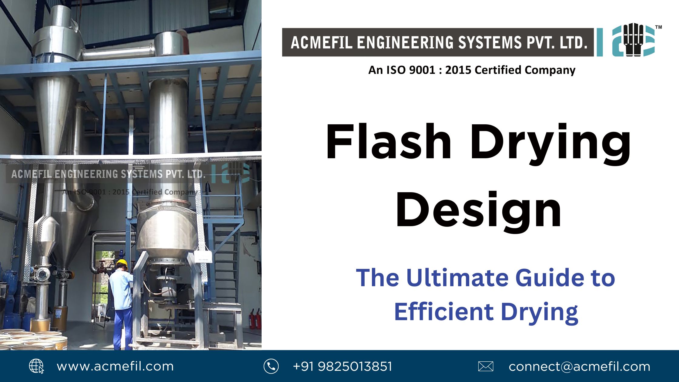 Flash dryer design